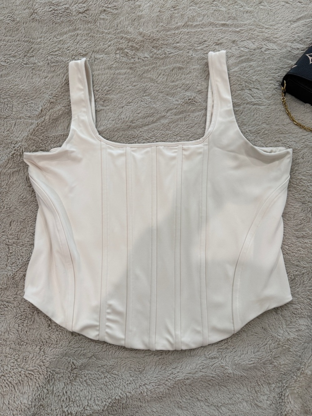 Express Body Contour High Compression Corset Cropped Tank.